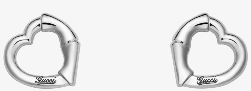 Gucci Bamboo Heart Earrings, transparent png download