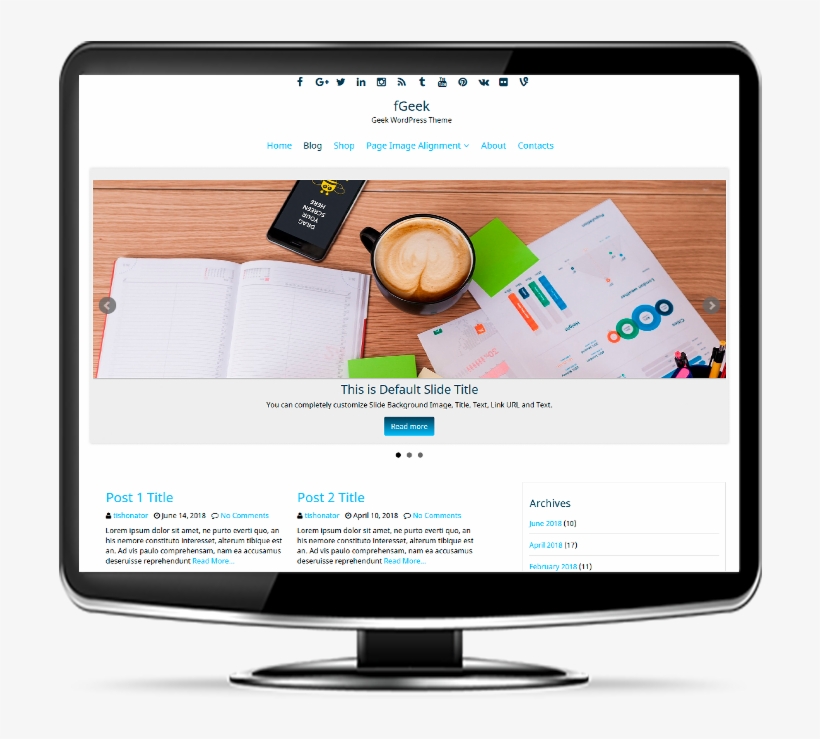Fgeek - Wordpress Theme Free Geek, transparent png download