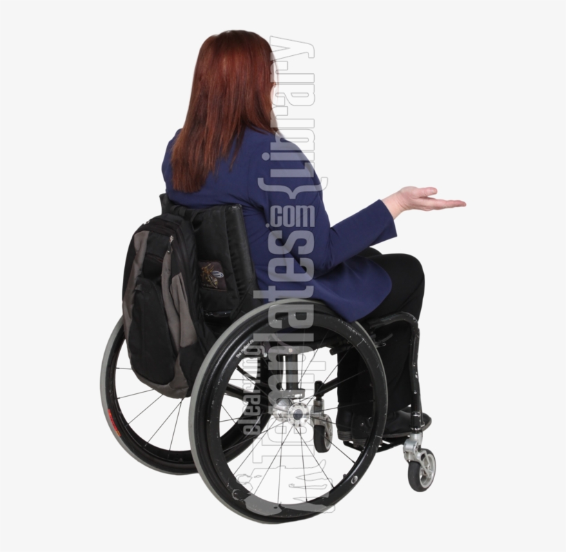 Wheelchair, transparent png download
