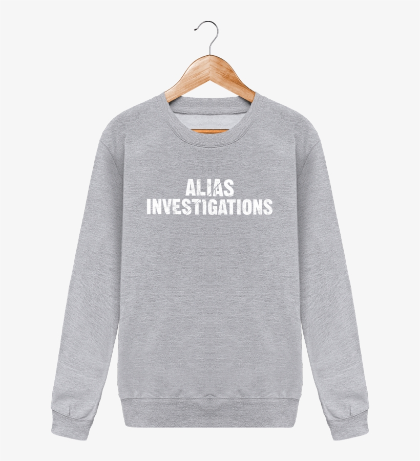 Sweat Col Rond Unisexe Alias Investigation - Sudaderas Personalizadas Futbol, transparent png download