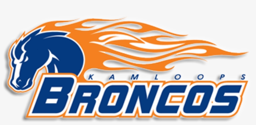 Broncos Lose To Valley Huskers In Chilliwack - Kamloops Broncos Logos, transparent png download