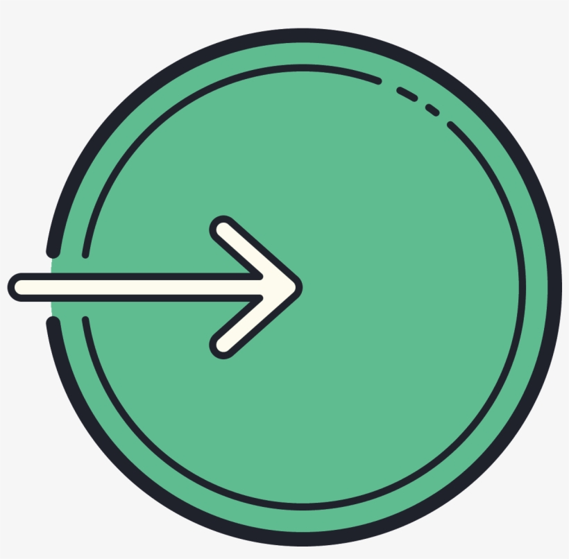 The Icon Consists Of A Circle Which Has An Open Gap - Icon, transparent png download