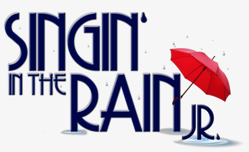 Singin In The Rain Jr Logo, transparent png download