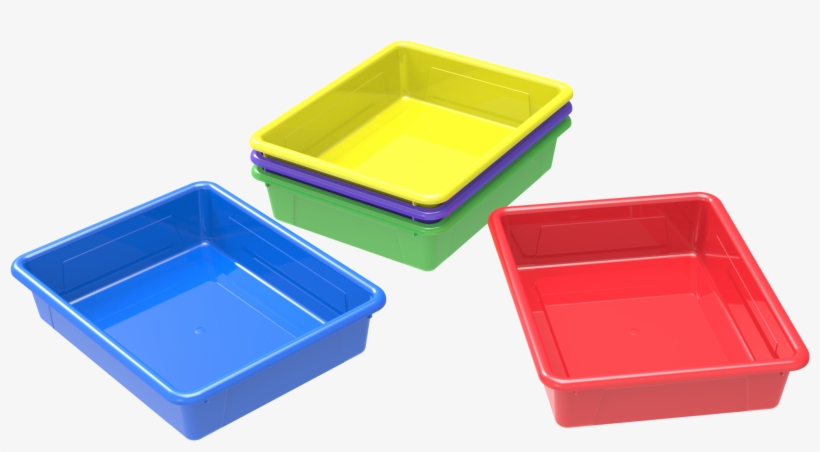 Storex Storage Tray, Letter Size, 10 X 13 X 3 Inches, - Inch, transparent png download