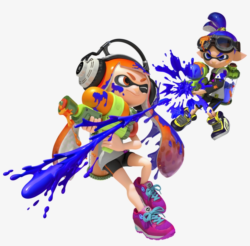 Explore These Ideas And Much More Splatoon Switch - Splatoon [wii U Game] - Japanese, transparent png download