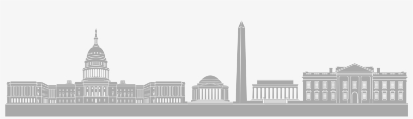 Washington Dc Skyline Png - Washington Dc Skyline Watercolor, transparent png download