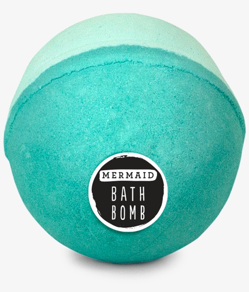 Hallu Mermaid Bath Bomb, Blue Bath Bomb, Sea Salt Citrus - Sphere, transparent png download