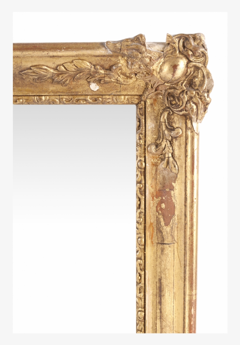 Espelho Rectangular Com Moldura Em Madeira, Entalhada - Picture Frame, transparent png download