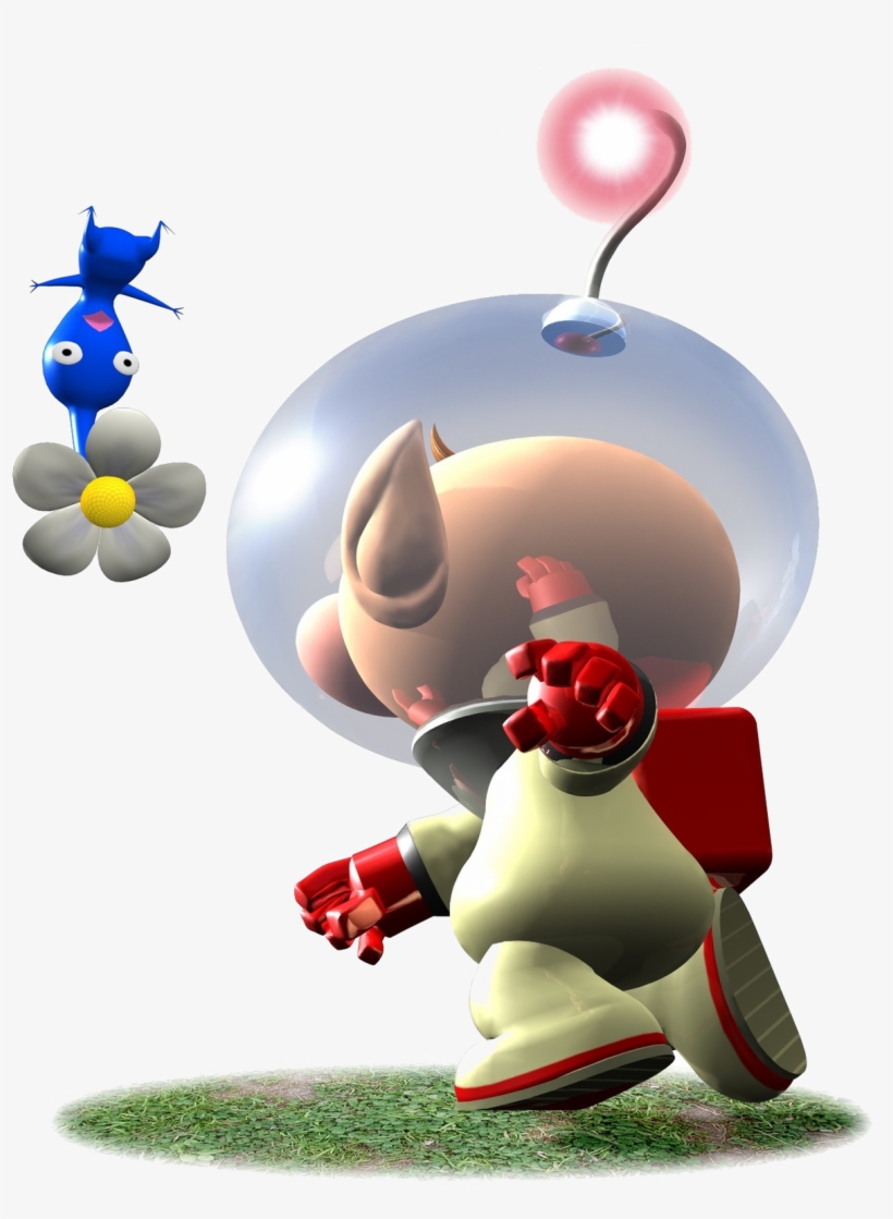 Olimar Throw - Olimar Throwing Pikmin, transparent png download