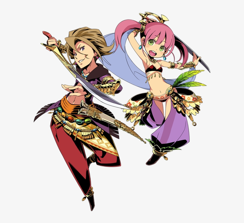 Img Dancer Main-character01 - 世界 樹 4 ダンサー, transparent png download