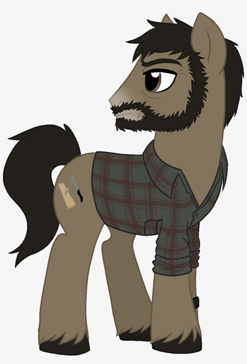 Tambelon, Joel, Male, Ponified, Pony, Safe, Solo, Stallion, - Joel Pony Last Of Us, transparent png download