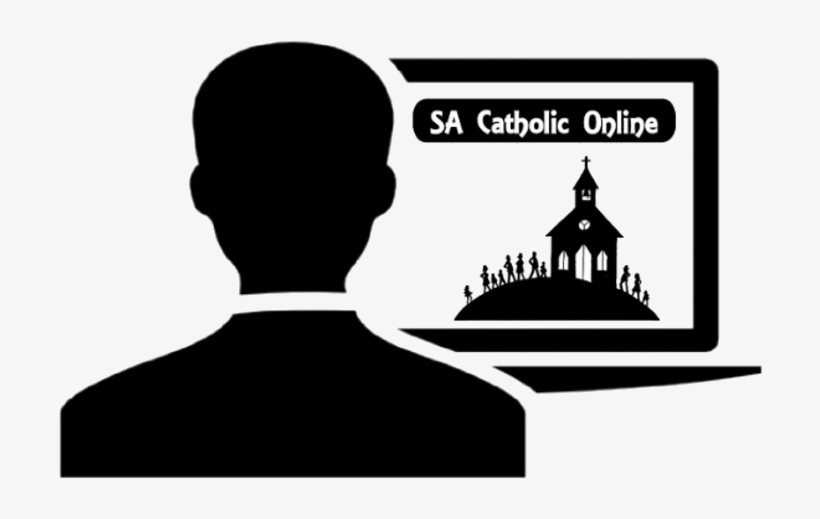 Catholiconline 1trans - Whole Congregation Sticker (oval), transparent png download