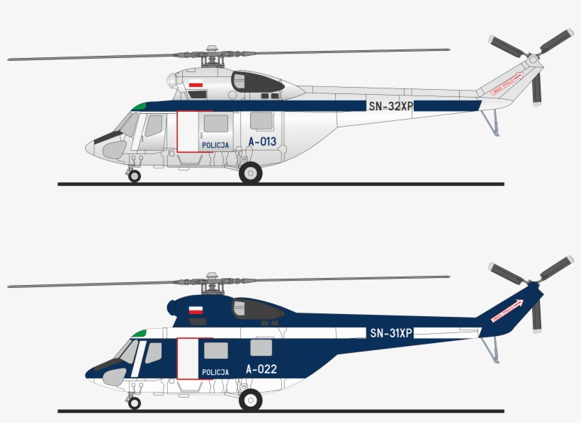 Lotnictwo Policji Schemat Malowania - Aviation, transparent png download