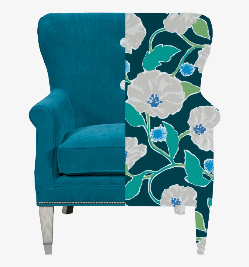 Rsvp - Robert Allen Fabric Jungle Bloom Marrakech Green, transparent png download