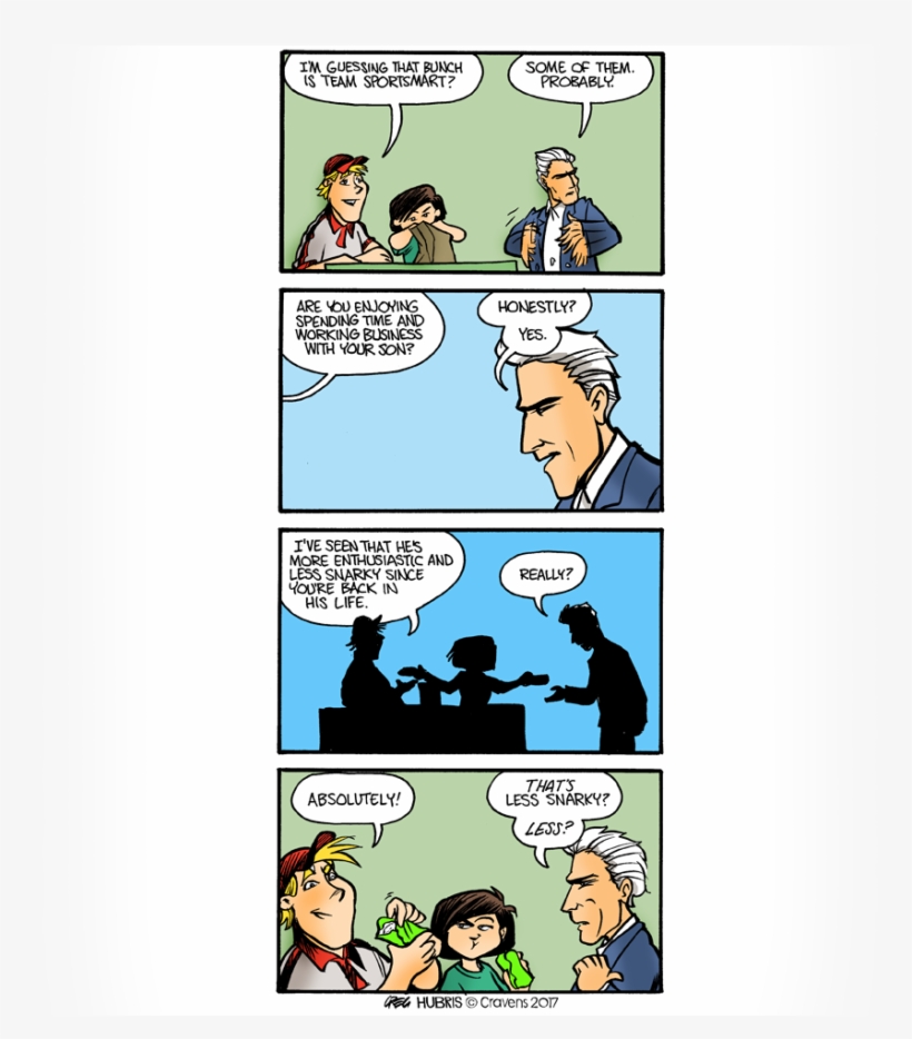 Hubris- Father/son Business - Comics, transparent png download