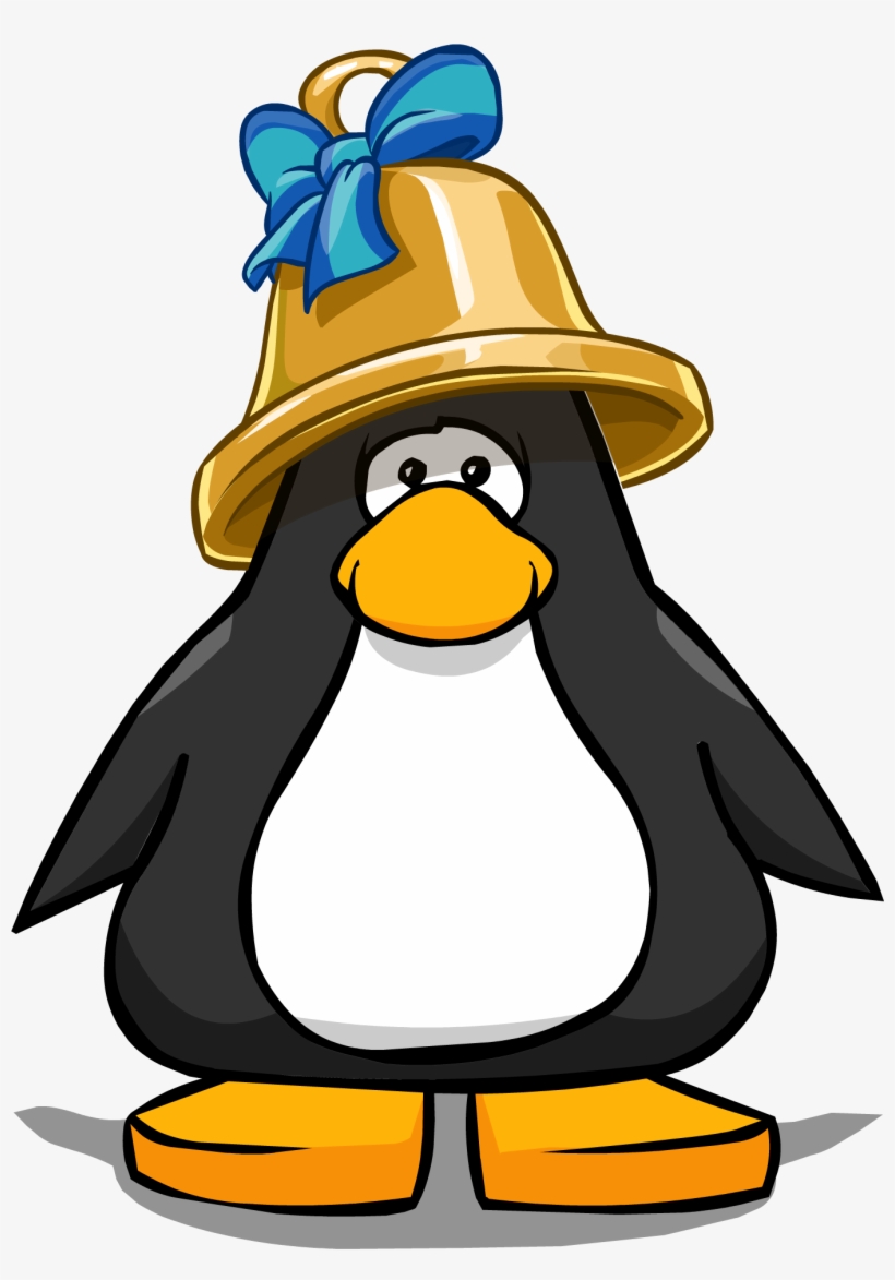 Big Bell Player Card - Penguin With A Horn, transparent png download