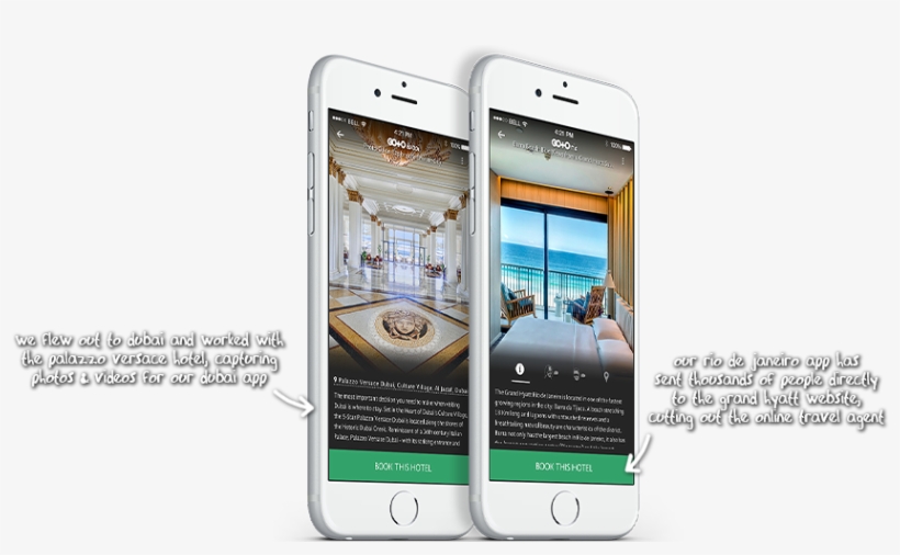 Travel Guide Apps Sponsored By Palazzo Versace And - Iphone, transparent png download