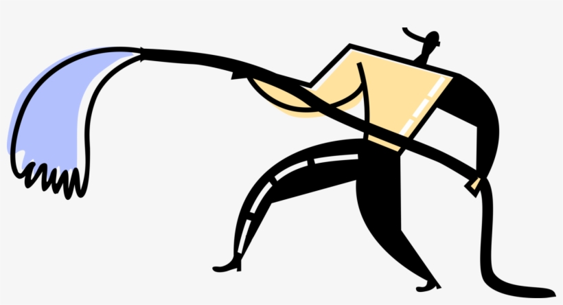 Vector Illustration Of Firefighter Fireman Fights Raging - Illustration, transparent png download