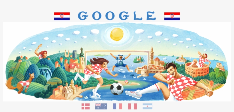 World Cup 2018 Google Doodle, transparent png download