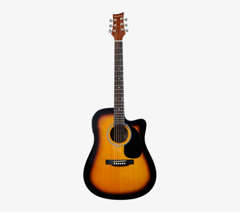 Beaver Creek Bctd101cesb Dreadnought Acoustic Guitar - Fender Sa 105ce Sb, transparent png download