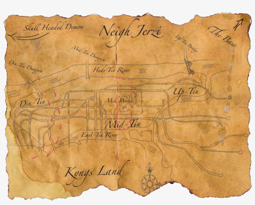 Map Of Man-hazton - Handwriting, transparent png download