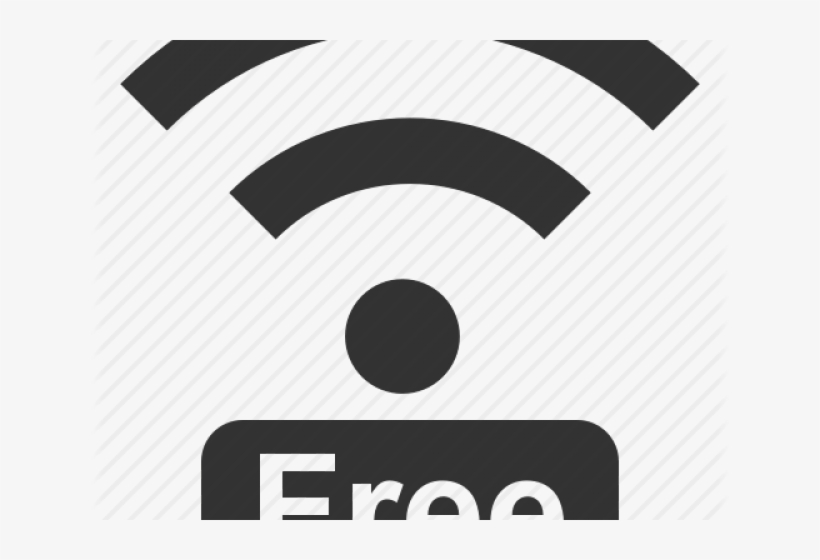Free Wifi Icon - Wi-fi, transparent png download