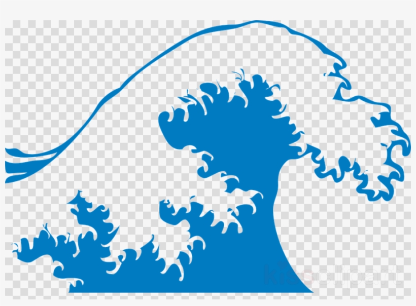 Wave Transparent Clipart Wind Wave Clip Art - Clip Art Tidal Wave, transparent png download