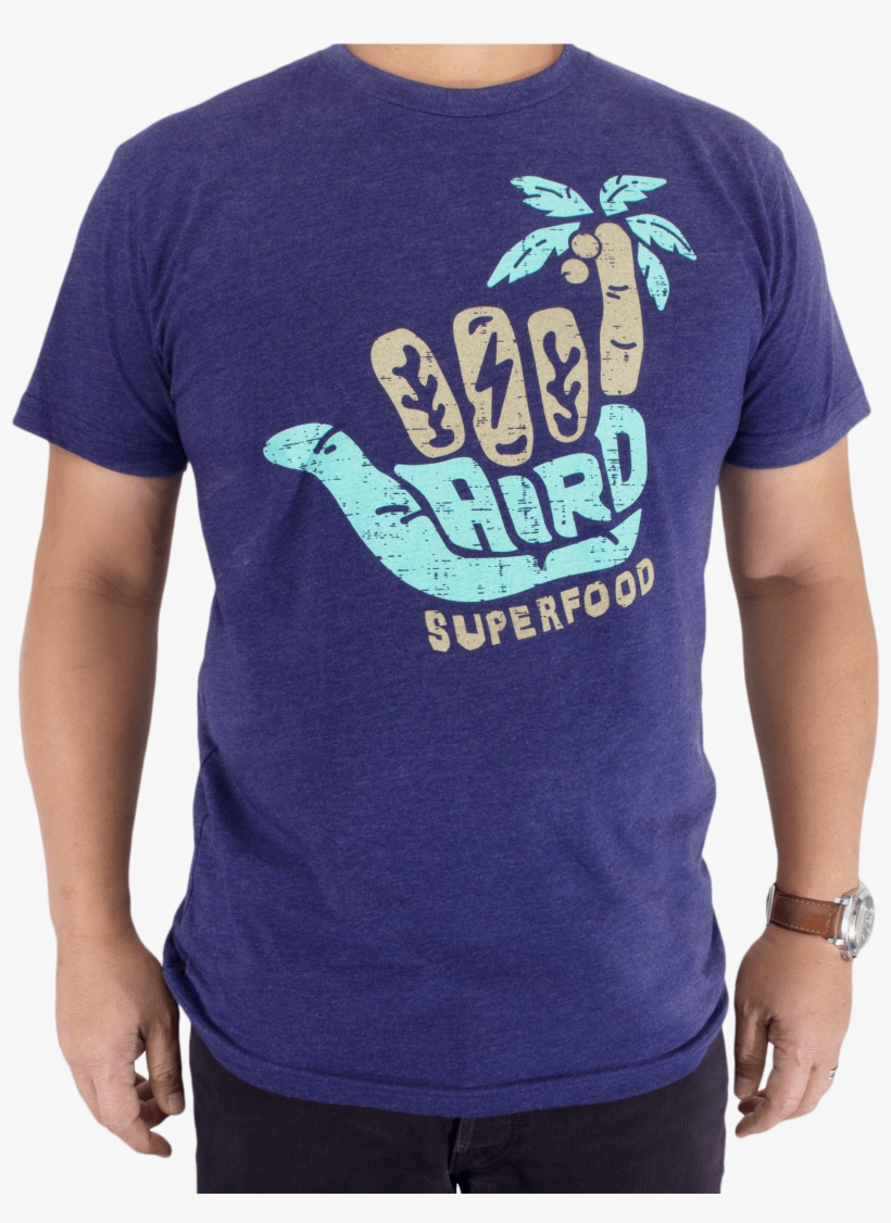 Shaka Short Sleeve T-shirt - T-shirt, transparent png download