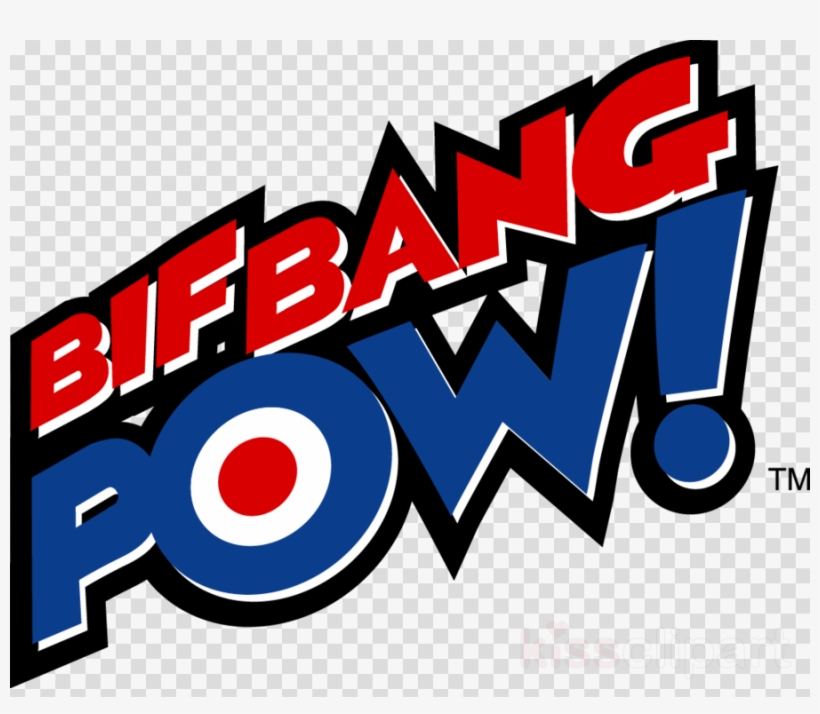 Bif Bang Pow Clipart Bif Bang Pow Superman Logo - Bif Bang Pow, transparent png download