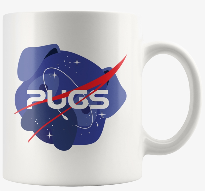 Space Pug - Mug - Mug, transparent png download