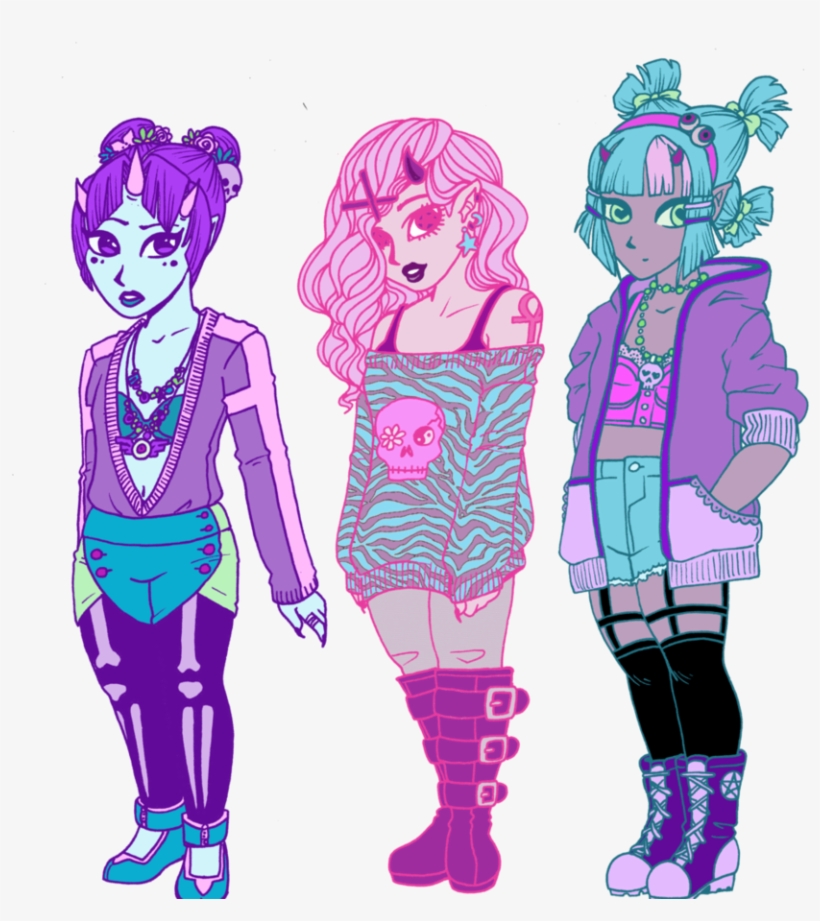 Goth Oni Adopts Sold - Goth Subculture, transparent png download