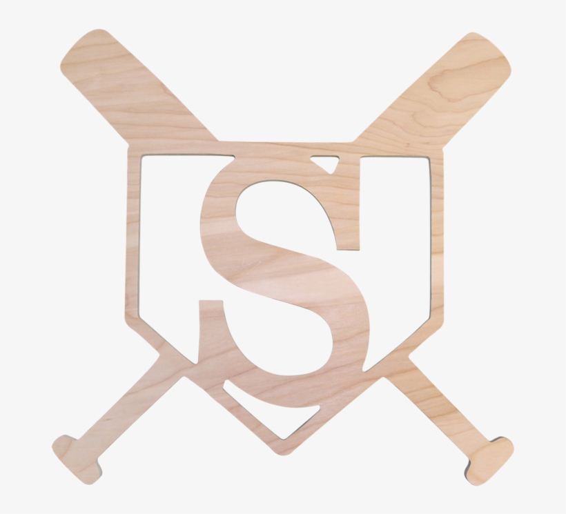 Home Plate Wood Monogram - Plywood, transparent png download