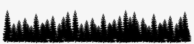 Trees - Silueta De Un Bosque, transparent png download