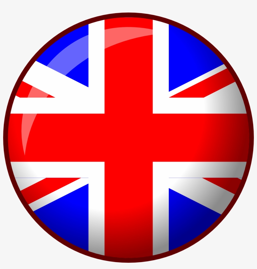 Custom Flags To Benadventurebear Print 2 - Union Jack Circle Icon, transparent png download