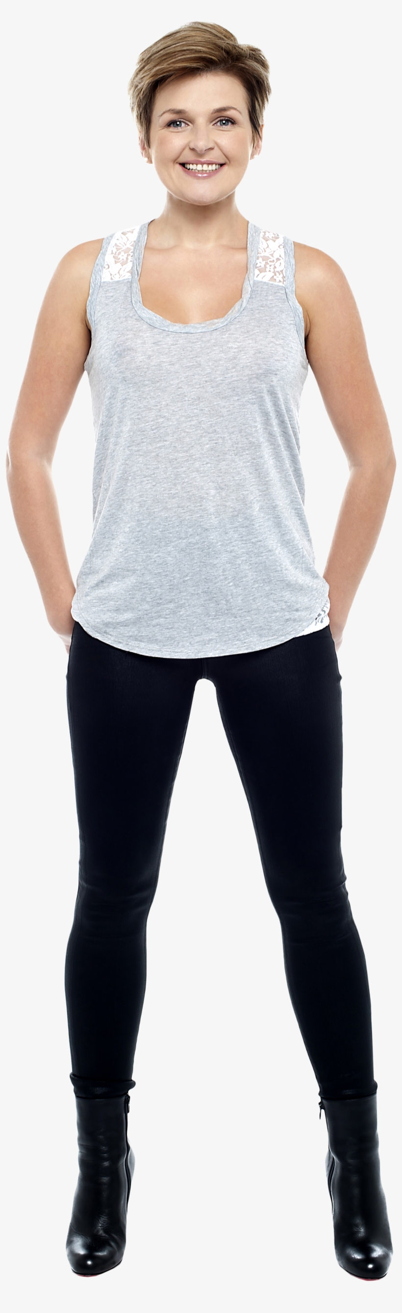 Standing Women Png Image - Woman Standing Png, transparent png download