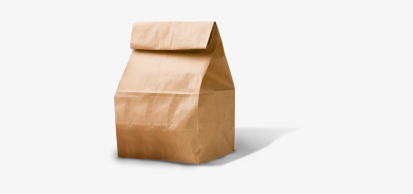Brown Bag Lunch Png - Lunch, transparent png download
