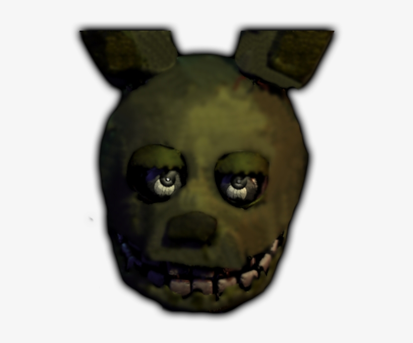Questionfirst - Springtrap Real Life, transparent png download
