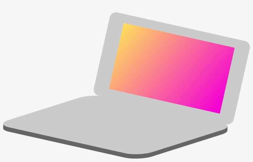 How To Set Use Simple Laptop Icon Clipart, transparent png download