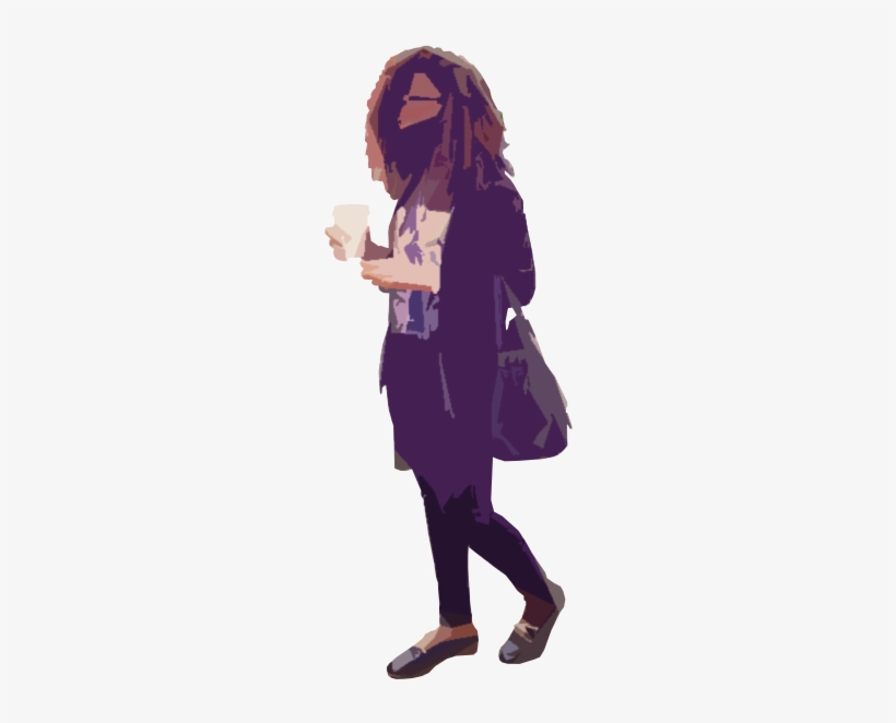 Ns 0054 - Black Woman Walking Png, transparent png download