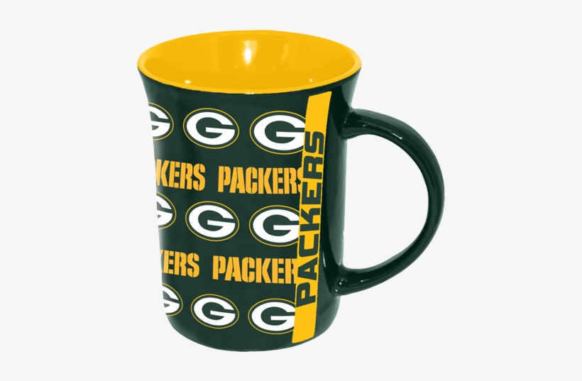 Green Bay Packers Line Up Mug 15 Oz - Green Bay Packers Abc, transparent png download