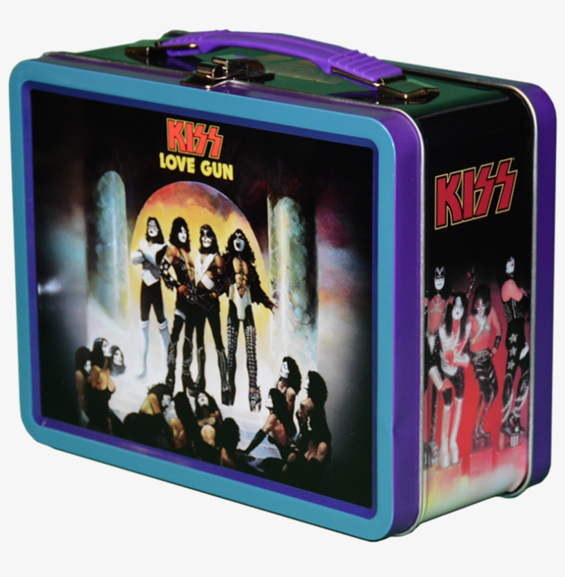 Love Gun Lunch Box - Kiss Love Gun Tin Tote/lunchbox, transparent png download