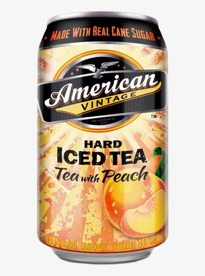 American Vintage Peach Iced Tea - Raspberry, transparent png download