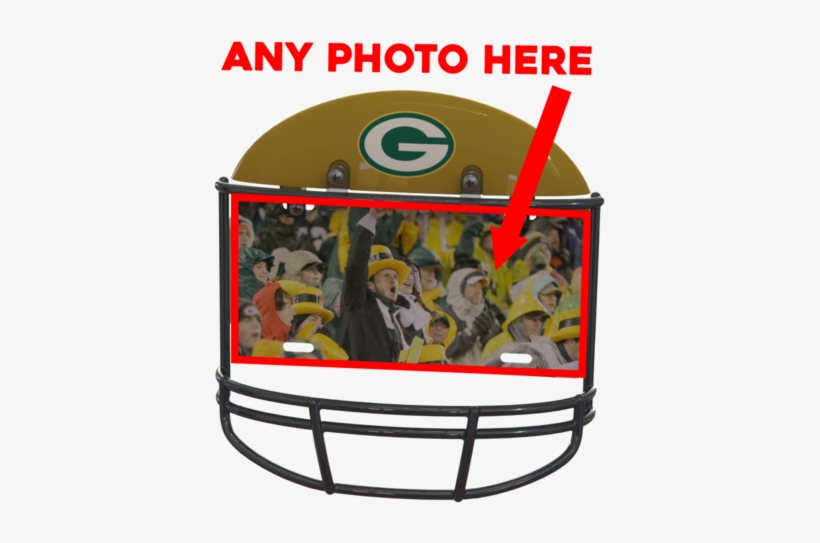 Green Bay Packers Custom Metal Photo - Green Bay Packers, transparent png download
