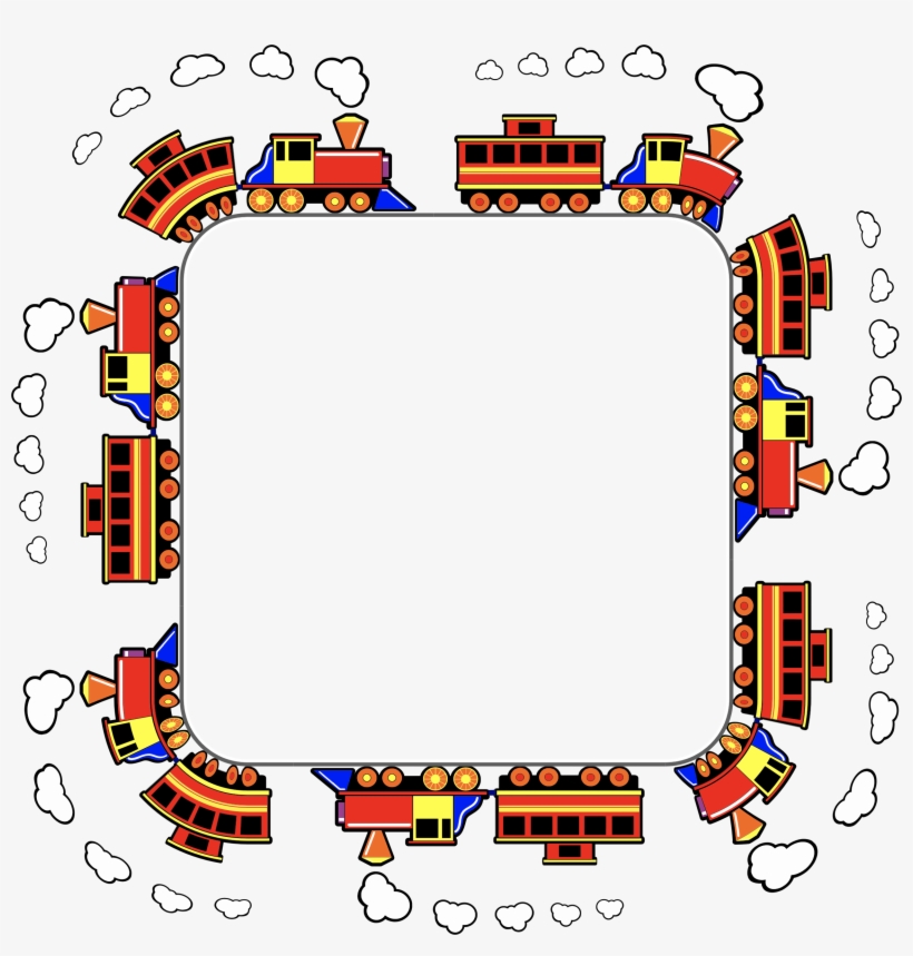 Big Image Png - Train Frame Png, transparent png download