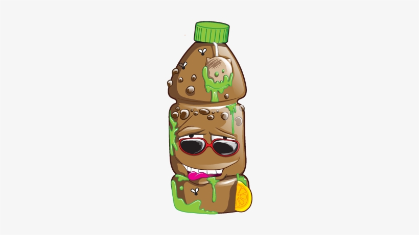 Stinky Fink Iced Tea Pic - Grossery Gang Scummy Sodas, transparent png download