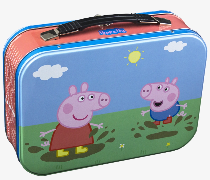 Peppa Pig Lunch Box - Peppa Pig Lunch Box Png, transparent png download
