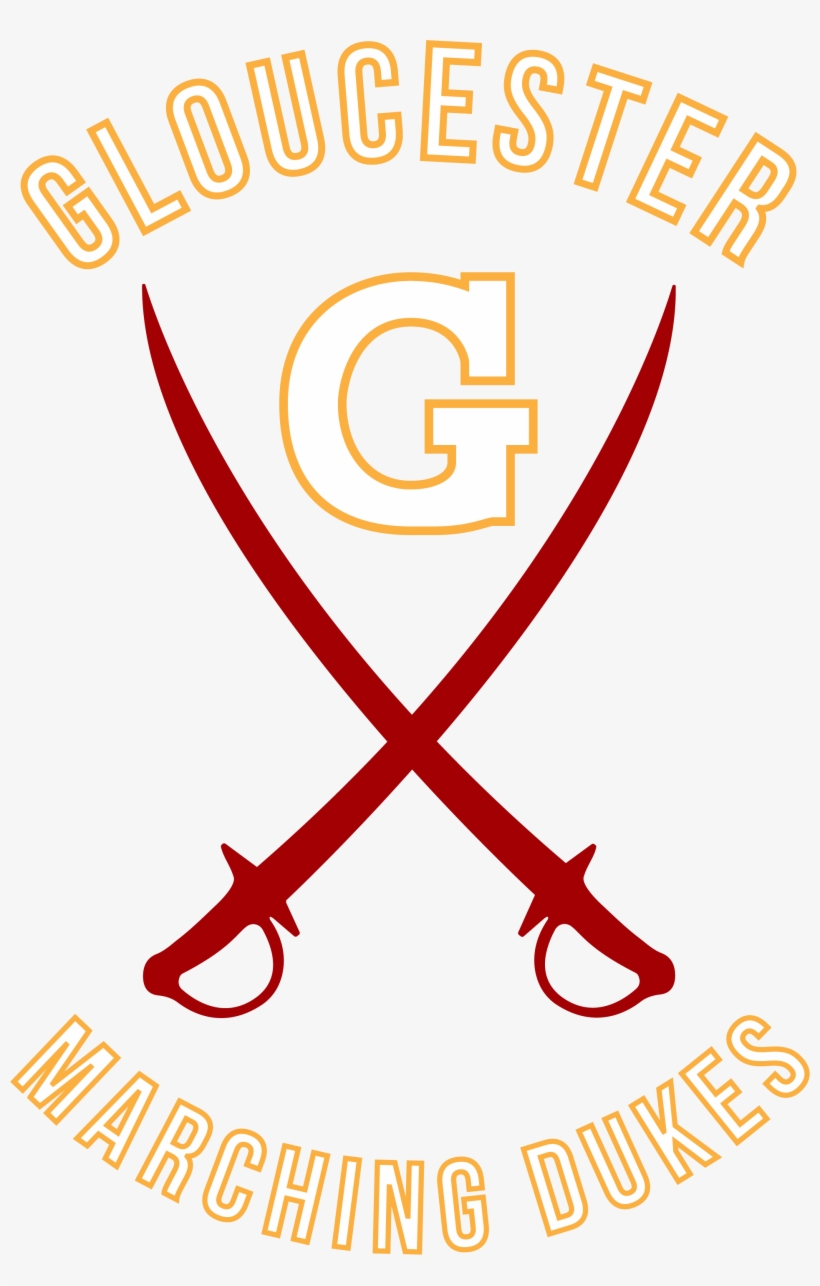 Gloucester High School Band"an 8 Time Virginia Honor - Gloucester Marching Dukes Logo, transparent png download