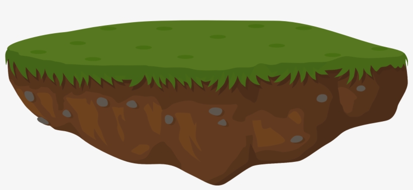 Green Grass On Earth Isolated Stock Photo - Land Clipart Png, transparent png download