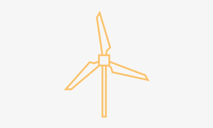 Stance Capital Sustainable Energy Icon - Wind Turbine, transparent png download