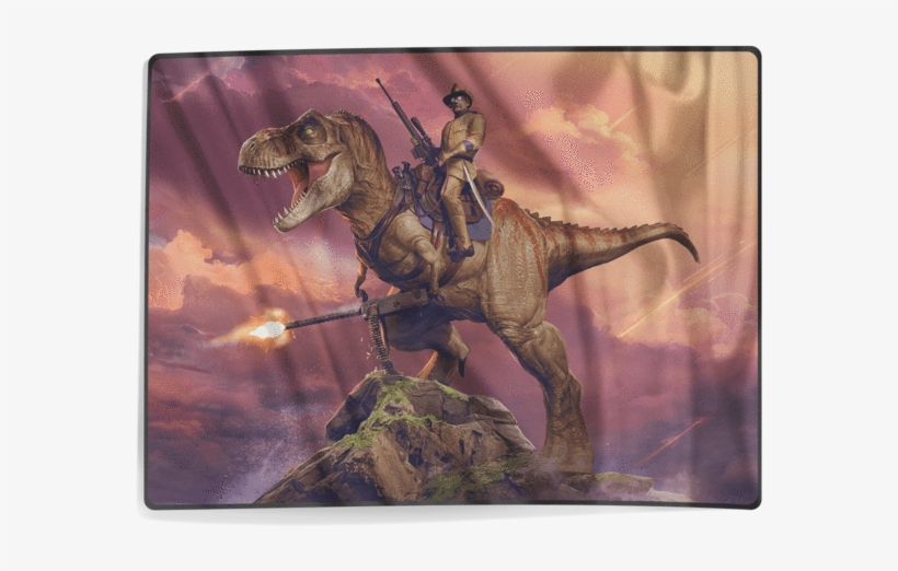 Teddy T-rex - Blanket - Teddy Roosevelt T Rex, transparent png download